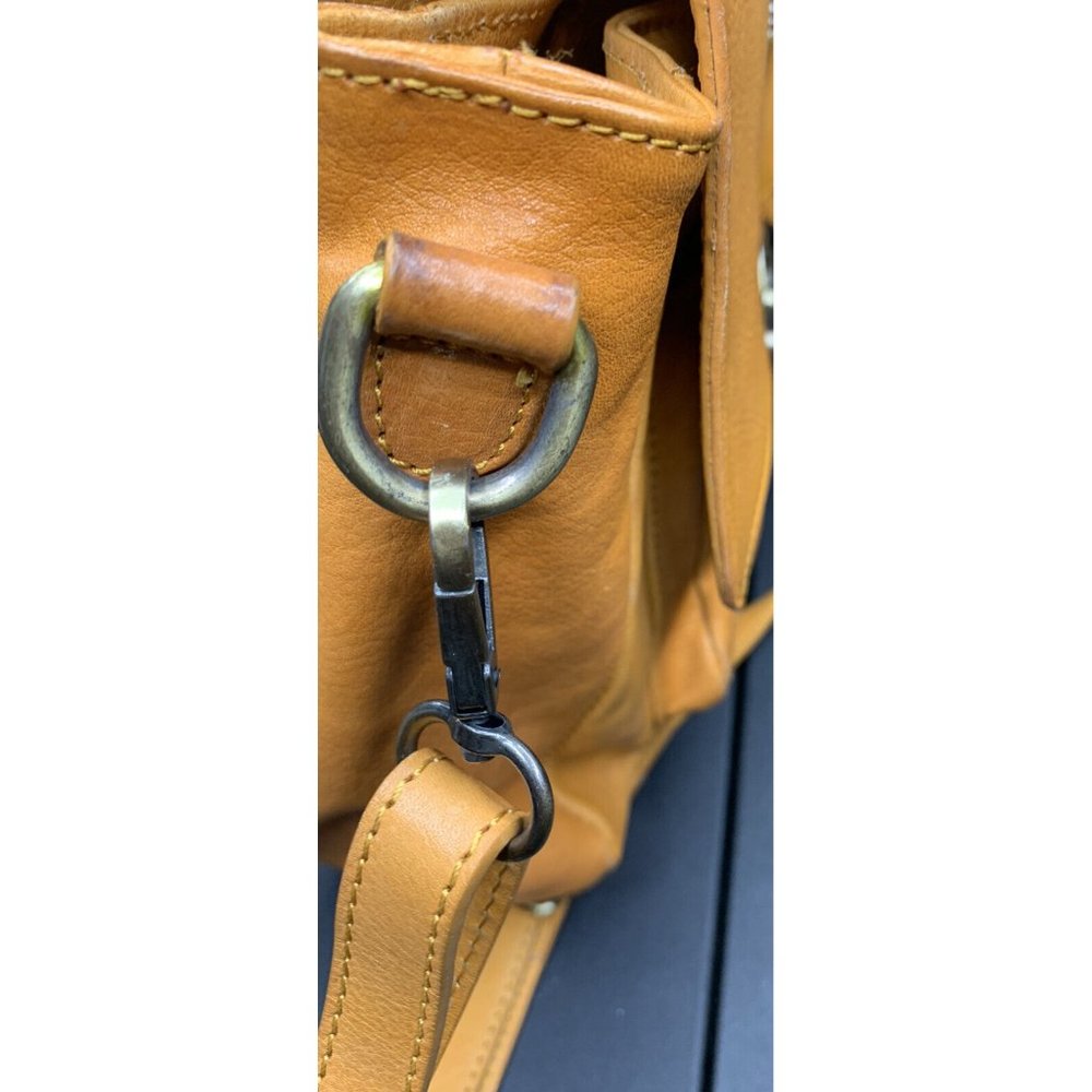 Pratesi Firenze Satchel Convertible Shoulder Bag Italian Calf Leather Co… - Picture 12 of 12